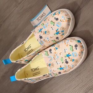 Toms Youth Alparagata Pet Print